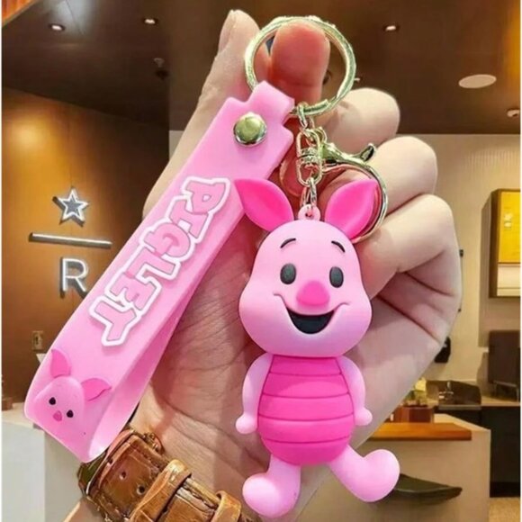 Disney Accessories - DISNEY Piglet Keychain Key Fob (BRAND-NEW &‎ SO ADORABLE!)